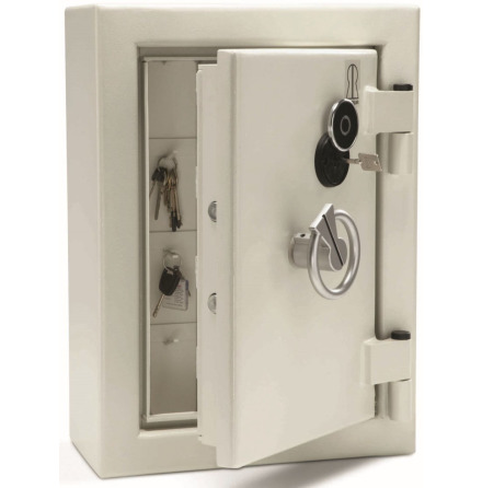 Säkerhetsskåp för nycklar väggmodell 56-151 krokar