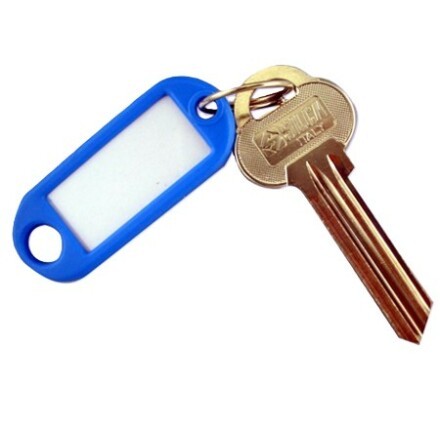 Nyckelbricka i Enkel Plast Nyckelbricka i Enkel Plast