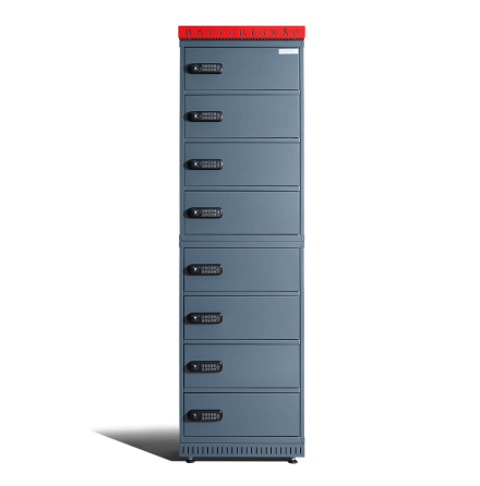 Laddsk�p 8 f�r cykelbatterier - utomhusbruk